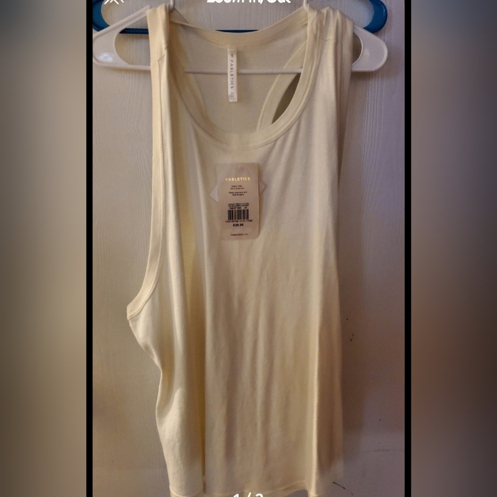 Women's White Tank Top 3x